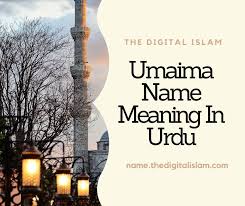 Umaima Name Meaning In Urdu Https Names Thedigitalislam Com Islamic Names Umaima Name Meaning In Urdu In 2020 Names With Meaning Meant To Be Names
