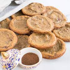 Chewy Molasses Espresso Chocolate Chip Cookies Bit Bauble