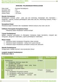 Semoga contoh evaluasi pembelajaran ini dapat bermanfaat. Rencana Pelaksanaan Perkuliahan Rpp Mata Kuliah Evaluasi Pembelajaran Pdf Free Download