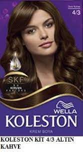 koleston 2017 sac renk kartelasi koleston altin kahve sac boyasi wella koleston wella skf