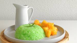 Видео resepi pulut mangga | seismik makan канала seismik makan. Mango Pandan Sticky Rice Pulut Pandan Mangga Youtube
