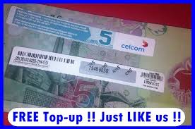 Sama juga seperti mahu berkongsi kredit di atas, ia tidaklah sesukar mana. Bisnes Tone Excel Easy Income Untuk Dapat Free Topup Celcom Rm5 Ni Anda Hanya Perlu 1 Like Page Ini 2 Tag Seorang Kawan Anda Dalam Bahagian Comment Ini Tidak