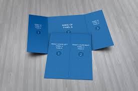 It's free, it's easy to download, it's easy to use. Gate Fold Brochure Mock Up On Behance