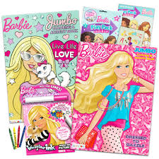 Download Buy Barbie Coloring And Activity Book Super Set 4 Barbie Books With Over 50 Barbie Stickers Barbie Party Pack Online At Low Prices In India Amazon In