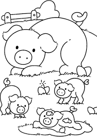 Moeilijke en makkelijke boerderij kleurplaten en kleurplaten van boerderijdieren. Kleurplaat Dieren Op De Boerderij Leuke Kleurplaten