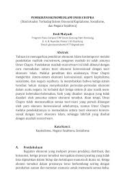 Aliran klasik (hukum pasar say). Http Download Garuda Ristekdikti Go Id Article Php Article 1037784 Val 15146 Title Pemikiran 20ekonomi 20islam 20umer 20chapra 20studi 20analisi 20terhadap 20sistem 20ekonomi 20kapitalisme 20sosialisme 20 20dan 20negara 20sejahtera