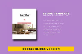 Recipe Ebook Template Easy Editable Using Google Slides 294092 Brochures Design Bundles Ebook Template Google Slides Cookbook Template