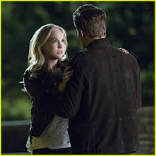 Caroline & Stefan ❤️ Love 🖤 | Stefan And Caroline, Vampire Diaries Poster,  Vampire Love