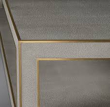 Rh Modern 39 S Cela Shagreen Square Coffee Table Refined And Sophisticated Modernist Cela Takes Inspir Shagreen Coffee Table Coffee Table Square Coffee Table