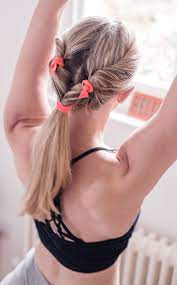 5 Practical Yoga Hairstyles The Yogahound Yoga Hairstyle Tennis Hairstyles Long Hair Styles