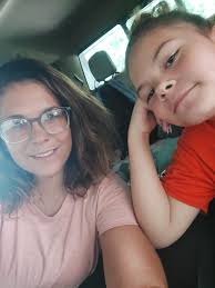 One of my girls. Making sure I'm not cheating