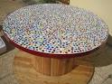 Crations table basse mosaique sur A Little Market