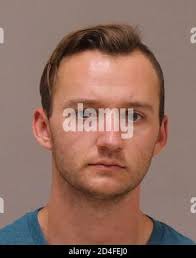 This booking photo provided by the Washington County, Neb., Sheriff's  Office shows William Collins. Collins is charged with murder and burglary  in connection with the Aug. 13, 2023, death of Linda Childers.