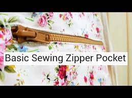 sewing zipper for beginners 基本拉链车缝法 youtube sewing sewing basics sewing tutorials