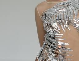 Sequin Bodysuit Silver Mirror Dance Suit On Transparent Fabric Hot Cheeky Sparkly Npc Bodysuit Trendy Bodysuit Light Solutions Etere By Etereshop In 2020 Trendy Bodysuits Glitter Outfit Mirrored Costume