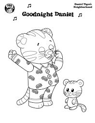 They can color alongside their favorite daniel tiger characters on the special color wonder paper. Daniel Tiger S Neighborhood Coloring Pages Print A4