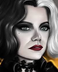 Summaries (5) synopsis (1) summaries. Artstation Emma Stone As Cruella De Vil 2021 Jeeben Art