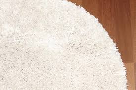 17 mm to 30 mm. Rund Teppich 200 Cm Shaggy Deluxe Weiss