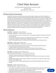 Download our free resume templates. Chief Mate Resume Editor Sections Rocket Resume