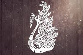 Download Swan Mandala Svg Bird Svg Graphic By Fortunasvg Creative Fabrica