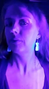 Fluorescent Neon Blue CSI Luminol Spray Bottle Shaped Forensics Dangle  Earrings, Criminologist Murder Mystery Detective Party Jewelry