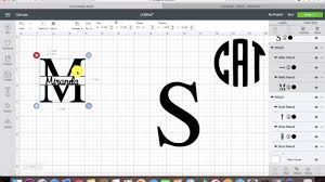 Download Monogram With Cricut Youtube
