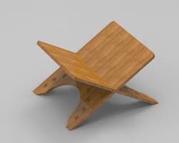 Durable french easel stand wooden sketch box. Floor Level Book Stand 3d Cad Model Library Grabcad
