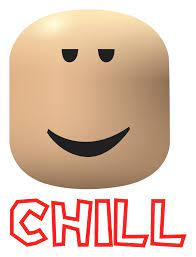 Roblox Chill Face Face Stickers Roblox Chill That face you make when someone calls you a noob on roblox because you got skills get rekt epic face. roblox chill face face stickers