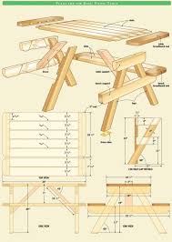 50 Free Diy Picnic Table Plans And Ideas That Will Bring Your Family Together Picnic Table Woodworking Plans Kids Picnic Table Plans Diy Picnic Table