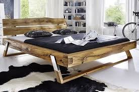 doppelbett bett balkenbett 180x200cm wildeiche eiche massiv geolt neu ovp eur 1 049 00 picclick de bed sizes bed furniture