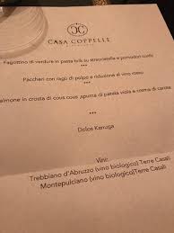Menu Foto Di Casa Coppelle Roma Tripadvisor