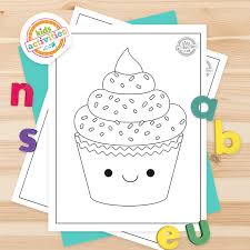 31+ printable cupcake coloring pages for printing and coloring. Yummy Pretty Cupcake Coloring Pages Kids Activities Blog