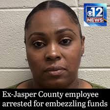 A former Jasper County Solid Waste Department employee was arrested for  allegedly embezzling funds from the Jasper County District One Solid Waste  account.