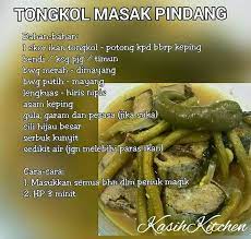 Tongkol Masak Pindang Malay Food Cooking Recipes Malaysian Food