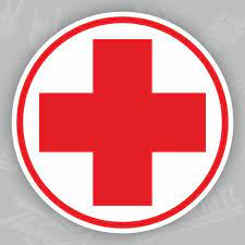 Наклейка Красный крест, 6 х 6 см - купить по выгодным ценам в  интернет-магазине OZON (846671300)