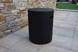 9 how do propane tank hoses work? Modeno Elementi Black Propane Tank Cover Fire Pit Accessories Round 20 Inches Concrete Outdoor Side Table Fits Standard 20 Pound Propane Tank Hideaway Table Fire Tables Patio Lawn Garden Rbafamilylaw Com