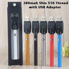 Your fellow vapers already have a newer and advanced vape and this may prompt you to. 280mah Slim 510 Thread Push Button Battery With Usb Charger Vape Pen Sales