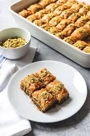 Turkish Baklava Also Known As Fistikli Baklava Or Pistachio Baklava Is A Deliciously Rich Buttery Sweet Dess Turkish Baklava Baklava Recipe Turkish Desserts