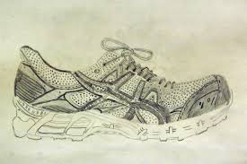 7th Grade Shoe Observation Drawing 7th Grade Art Observational Drawing Cool Art Projects