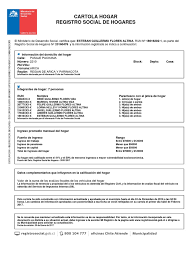 Vídeo en 2021 se establecerá el registro social de hogares. Cartola Hogar Registro Social De Hogares Informacion Declarada Por El Informante Ficha De Proteccion Social Gobierno Politica
