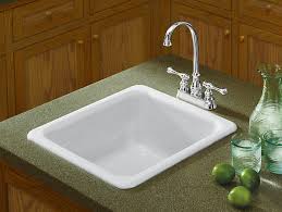 Another metallic alloy that is among the top spots is cast iron. Iron Tones Square Top Mount Or Undermount Sink K 6584 Kohler Kohler