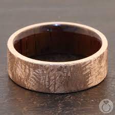 Lincoln 14k Rose Gold Mens Wedding Band Rose Gold Mens Ring Rose Gold Mens Wedding Band Mens Wedding Bands