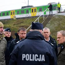 Kremlin accuses Poland of 'Russophobia' after Warsaw blames railway sabotage on Russia