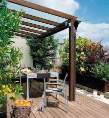 Nous pouvons également vous proposer une terrasse en bois traité autoclave (pin) où vous pourrez y positionner une pergola, une voile d'ombrage, un auvent ou un salon de jardin. Amenagement Petit Jardin 99 Idees Comment Optimiser L Espace