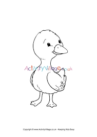 You can use our amazing online tool to color and edit the following baby duck coloring pages. Duckling Colouring Page