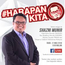 Ketua angkatan muda keadilan (amk), akmal nasrullah mohd nasir yang berkongsi keadaan sahabatnya itu menerusi twitter berkata, shazni munir kini. Nik Nazmi Siri Harapan Kita Merupakan Sesi Live Dengan Ahli Politik Muda Yang Percaya Tentang Harapan Dan Perubahan Episod Kelima Menampilkan Shazni Munir Sebelum Ini Beliau Pernah Menjadi Presiden Persatuan Mahasiswa
