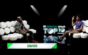 Davido Appears On Mtv Base Official Naija Chart Show As