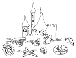Free coloring pages for kids on this summer! Beach Coloring Pages Beach Scenes Activities