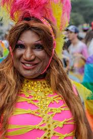 Reina De Fricción En El Desfile De Orgullo Gay Sao Paulo 2018 Fotografía  editorial