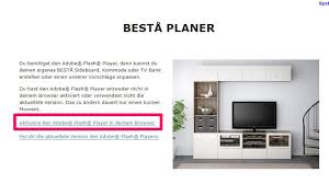 Die schiene wird im ständerwerk der wand verschraubt eine der zahlreichen öffnungen passt immer mittig über einen balken träger. Ikea Planer So Plant Ihr Euren Besta Schrank Am Pc Netzwelt